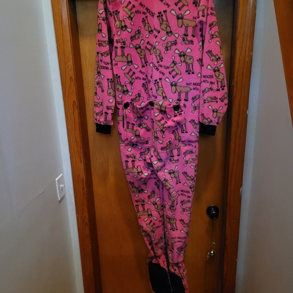 Fleece LazyOne Onesie with Dropseat Size 12 - Picture 5 of 10